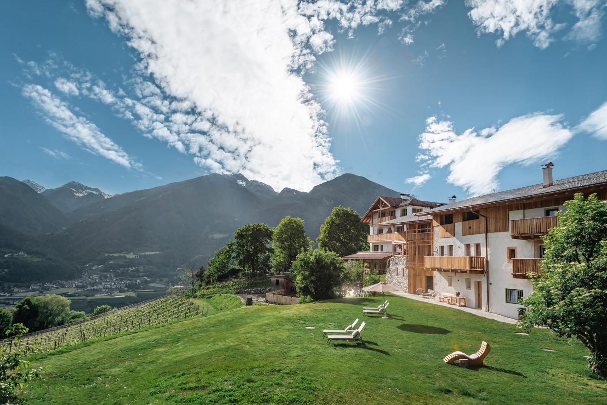 Trinnerhof- Hof Chalets Und Obsthof Mit Zimmer Natz-Schabs 외부 사진