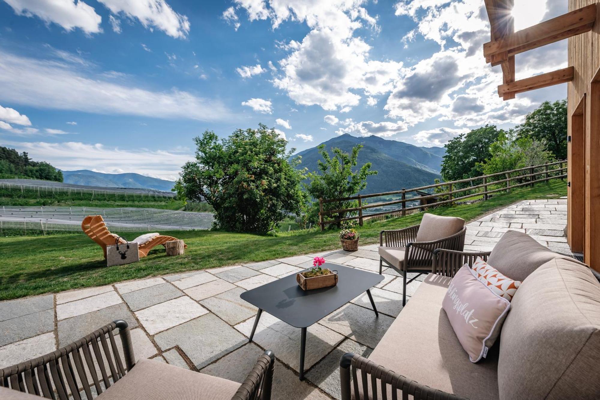 Trinnerhof- Hof Chalets Und Obsthof Mit Zimmer Natz-Schabs 외부 사진