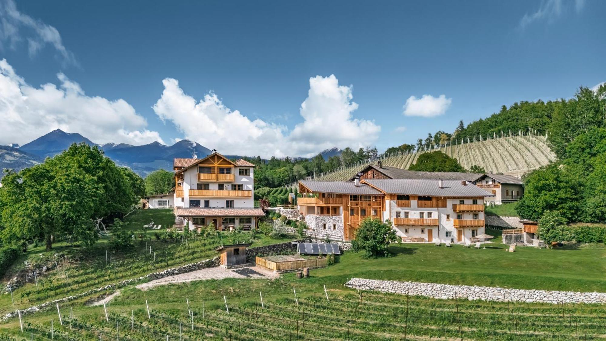 Trinnerhof- Hof Chalets Und Obsthof Mit Zimmer Natz-Schabs 외부 사진